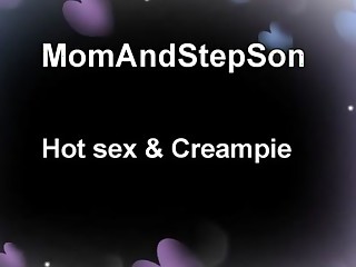 Cum dripping fur pie Creampie Mom And yowl Step son