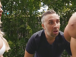 August Taylor added to Cali Carter play with porn soccer with Keiran Lee