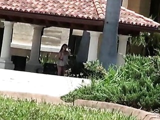 Sexy teen drilled by old man